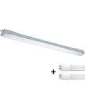 Tube fluorescent industriel T8 2xG13/18W/230V 4000K IP65 128,5 cm