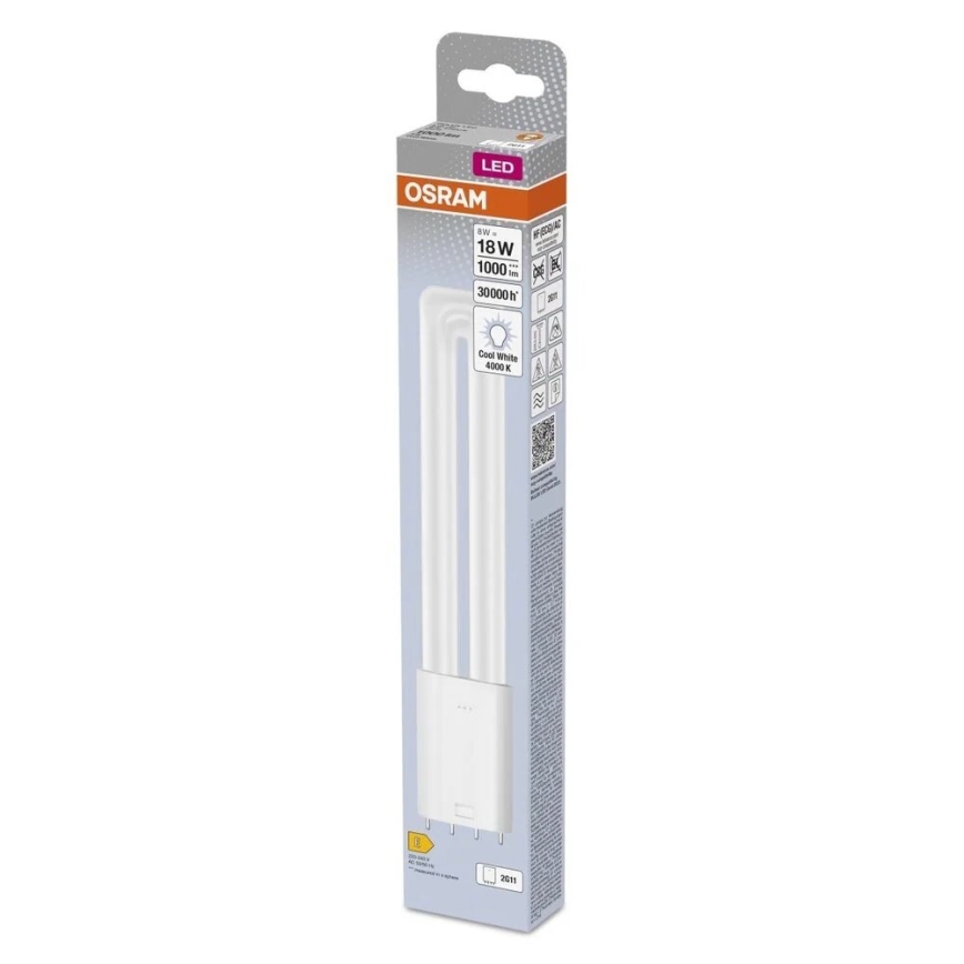 Tubo fluorescente LED 2G11/8W/230V 4000K - Osram