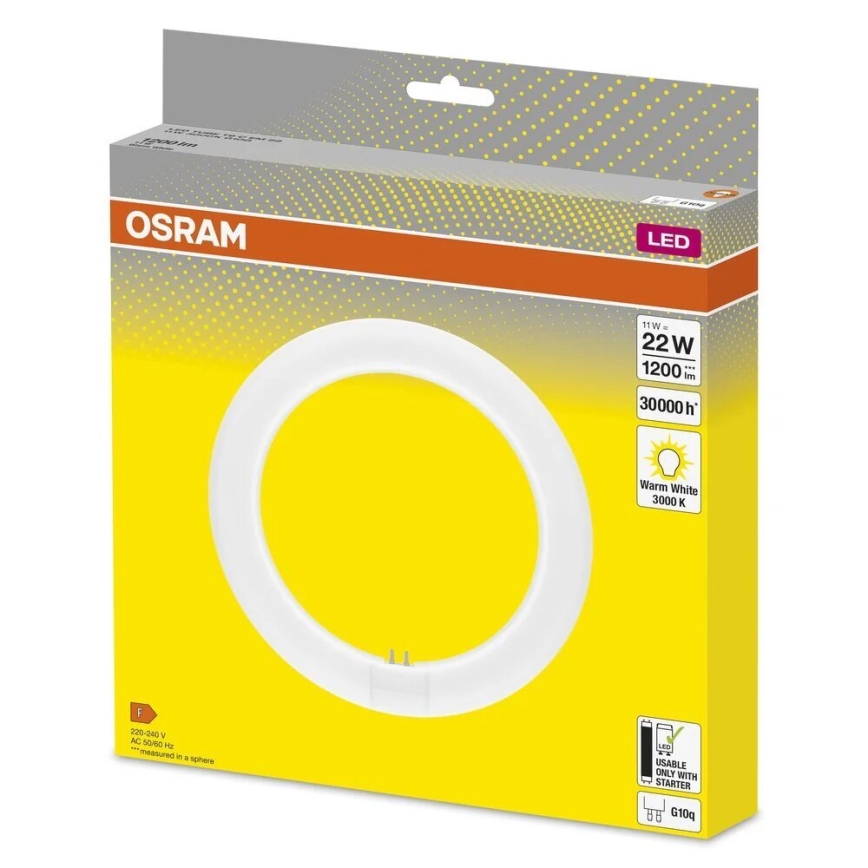 Tubo fluorescente LED G10q/11W/230V 3000K - Osram