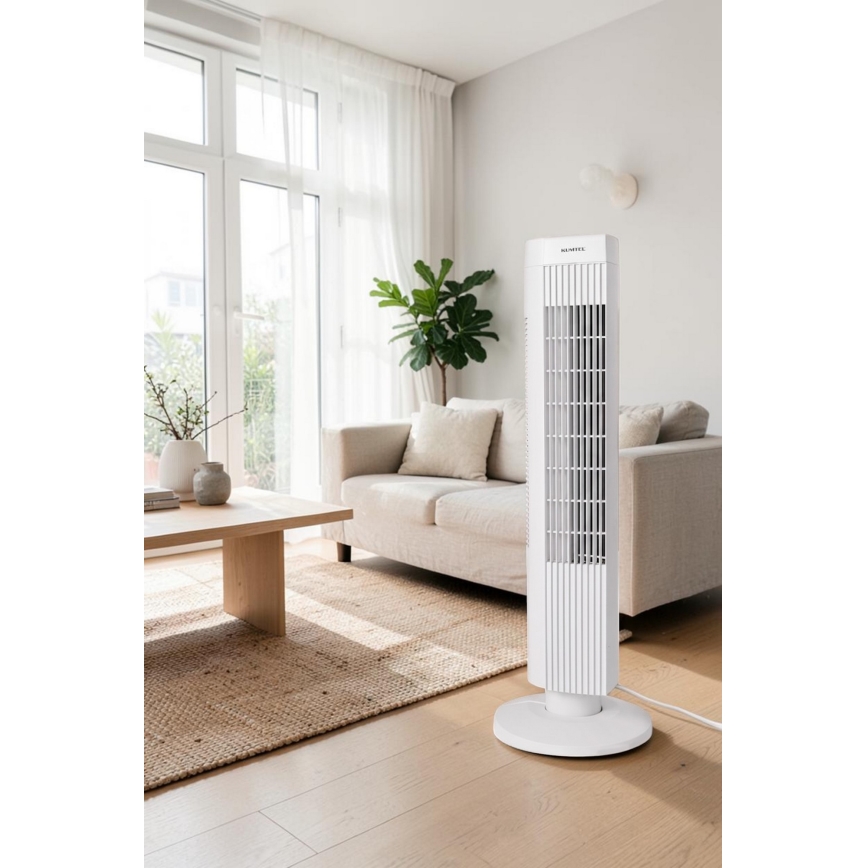 Turmventilator 50W/230V 74,5 cm weiß