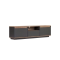 TV-Board KREDE 160x30 cm Anthrazit/Kiefer