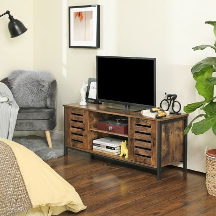 TV-Board VOLTAR Braun/Schwarz