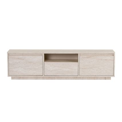 TV-Lowboard KREDE 160 x 30 cm, beige