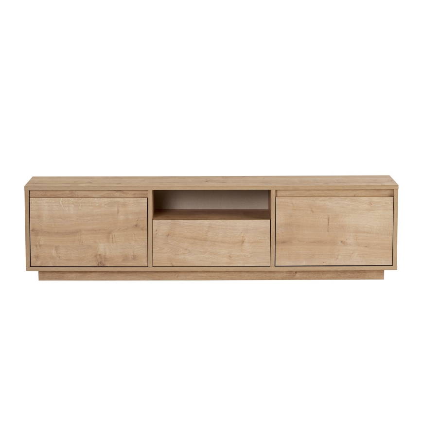 TV-Lowboard KREDE 160x30 cm Eiche