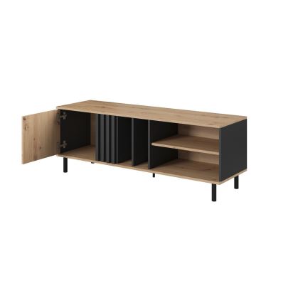 TV-Tisch BADIA Eiche/Anthrazit