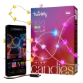 Twinkly - Catena LED RGB dimmerabile CANDIES 100 LED 8 m USB Wi‑Fi
