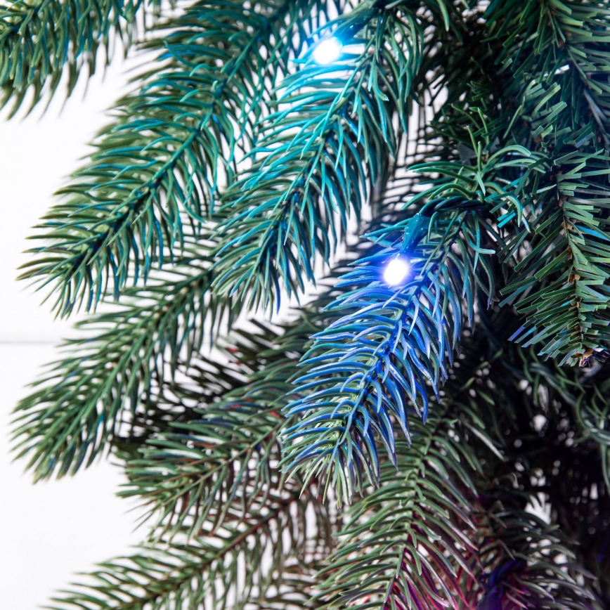 Twinkly - Guirlande de Noël LED RGBW dimmable GARLAND 50 LED 2,7 m Wi-Fi