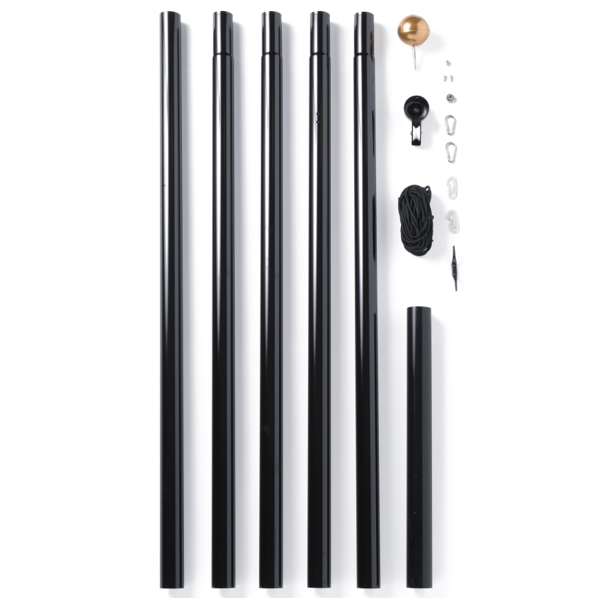 Twinkly - Support extérieur pour sapin de Noël 6 m, noir