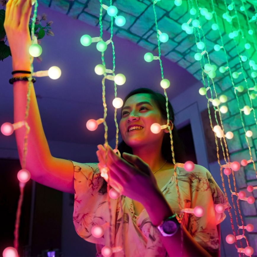 Twinkly - Tappi decorativi in silicone MINI CAPS 100 pz