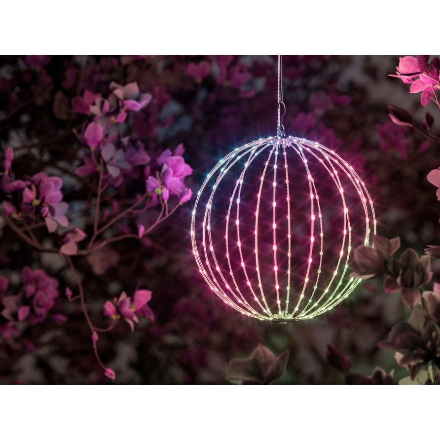 Twinkly - SPHERE decorazione da esterno dimmerabile LED RGBW 210xLED IP44 Wi-Fi