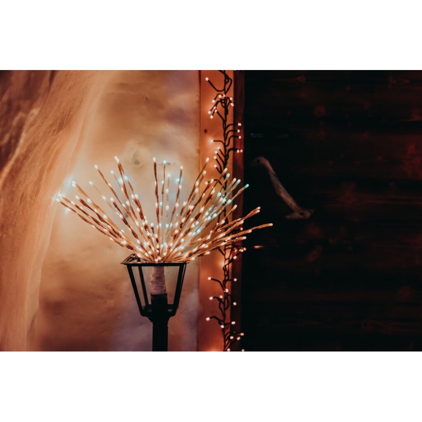 Twinkly - LED RGB Dimmerabile per esterni Stella di Natale SPRITZER 200xLED IP44 Wi-Fi