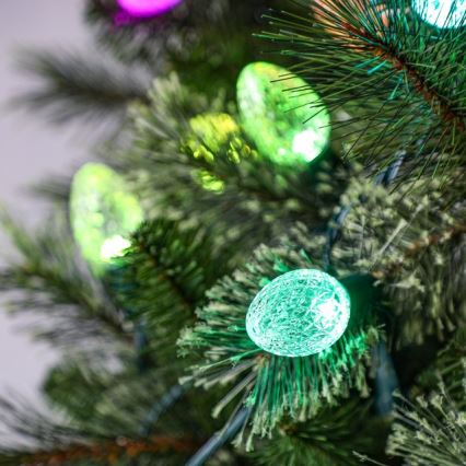 Twinkly - LED RGB Dimmerabile per esterni Catena natalizia FACETED 80xLED 26,5 m IP44 Wi-Fi