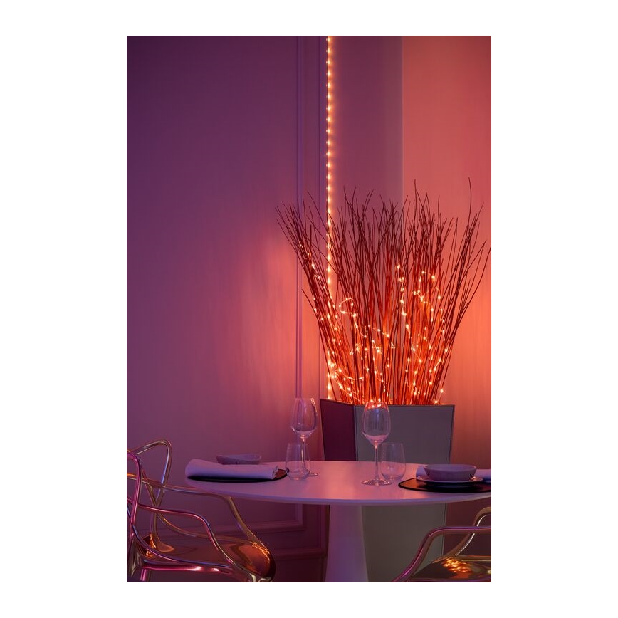 Twinkly - Dimmbarer LED-RGB-Streifen DOTS 60xLED 3 m Wi-Fi USB