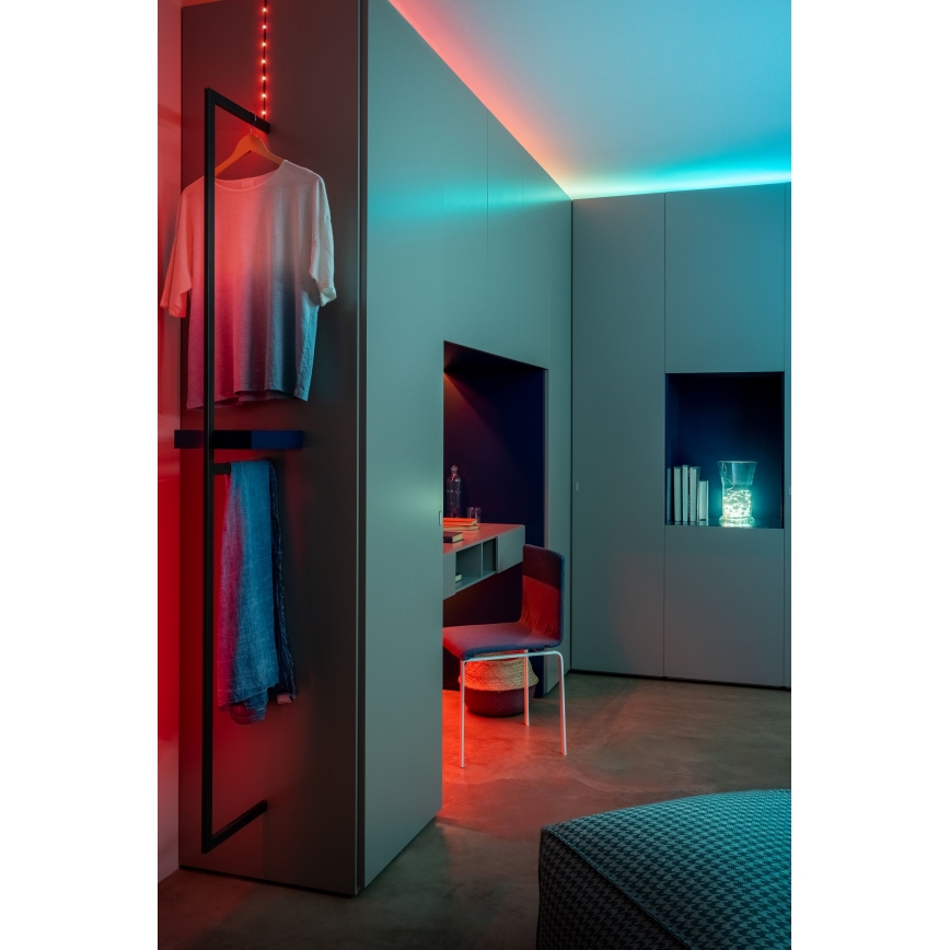 Twinkly - Catena DOTS LED RGB dimmerabile, 60 LED, 7 m, USB, Wi-Fi