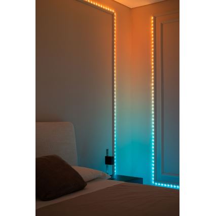 Twinkly - DOTS RGB-LED-Lichterkette, dimmbar, 60 LEDs, 7 m, USB, Wi‑Fi