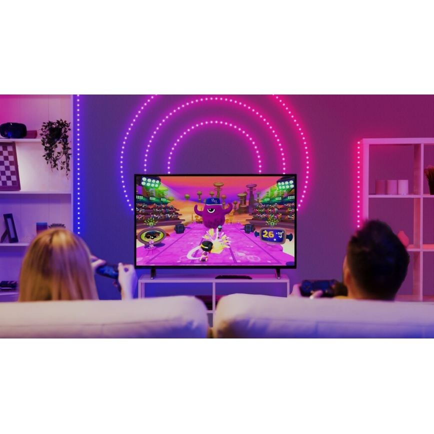 Twinkly - Striscia LED RGB dimmerabile per esterni 200xLED 10m IP44 WiFi