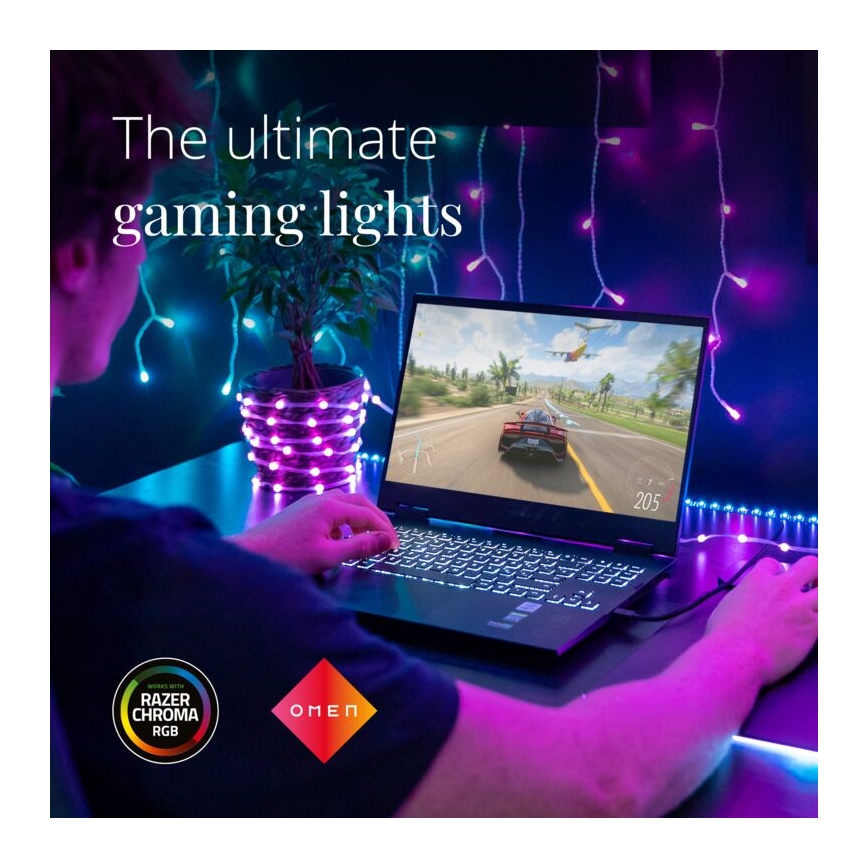 Twinkly - Striscia LED RGB dimmerabile per esterni 200xLED 10m IP44 WiFi