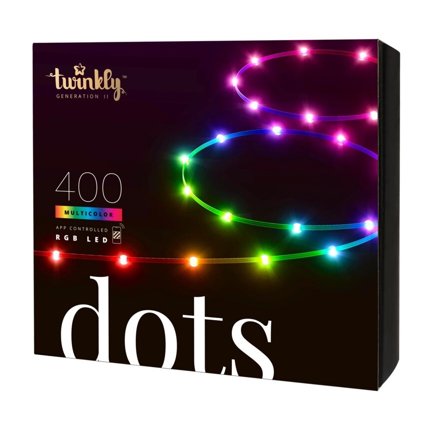 Twinkly  - Striscia LED RGB dimmerabile per esterni 400xLED 20m IP44 WiFi