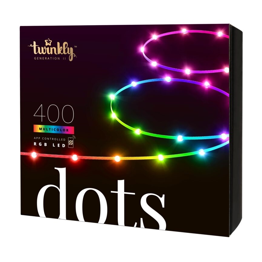Twinkly  - Striscia LED RGB dimmerabile per esterni 400xLED 20m IP44 WiFi