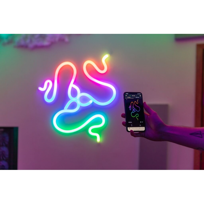Twinkly - Dimmbarer LED-RGB-Streifen FLEX 200xLED 2 m Wi-Fi