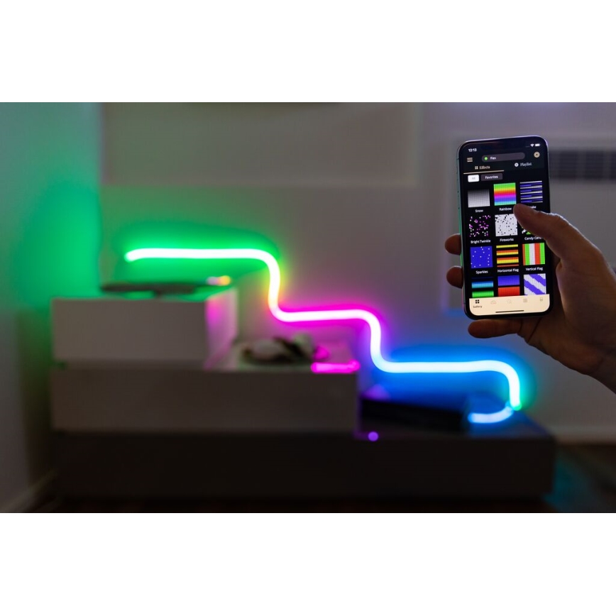 Twinkly - Dimmbarer LED-RGB-Streifen FLEX 200xLED 2 m Wi-Fi