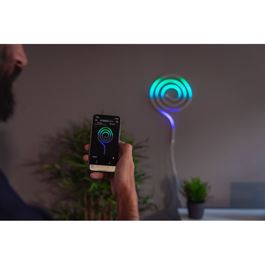 Twinkly - Dimmbarer LED-RGB-Streifen FLEX 200xLED 2 m Wi-Fi