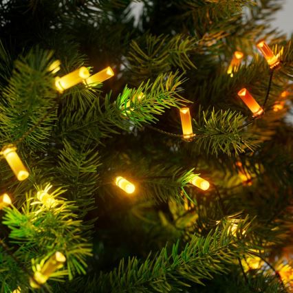 Twinkly - Catena luminosa LED RGB dimmerabile CANDIES, 200 LED, 14 m, USB, Wi‑Fi