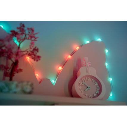 Twinkly - Guirlande LED RVB dimmable CANDIES 100xLED 8 m USB Wi-Fi