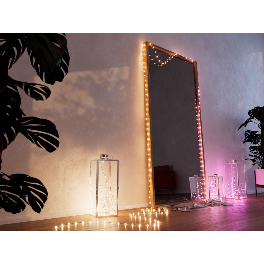 Twinkly - LED RGB Dimmerabile Catena natalizia CANDIES 100xLED 8 m USB Wi-Fi