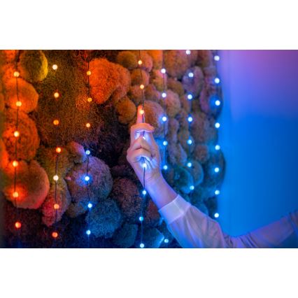 Twinkly - LED RGB Dimmerabile Catena natalizia CANDIES 100xLED 8 m USB Wi-Fi