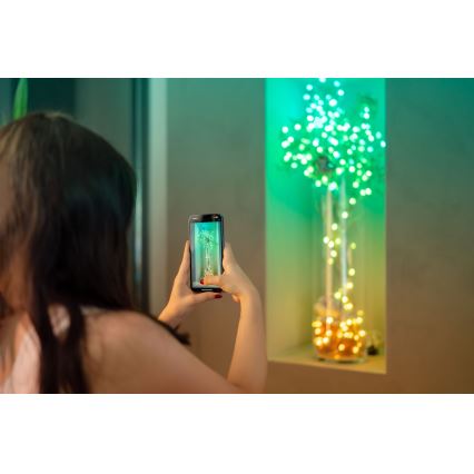 Twinkly - LED RGB Dimmerabile Catena natalizia CANDIES 100xLED 8 m USB Wi-Fi