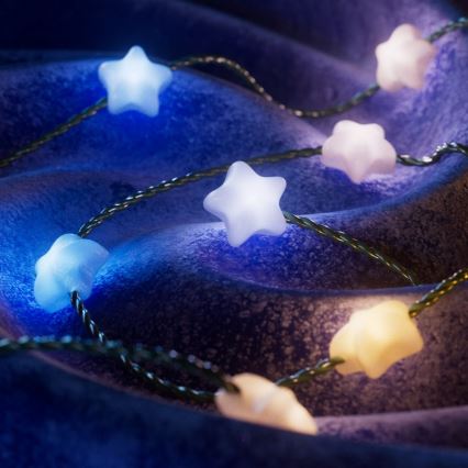 Twinkly - LED RGB Dimmerabile Catena natalizia CANDIES 200xLED 14 m USB Wi-Fi