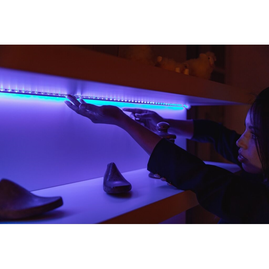 Twinkly TWL100ADP-B -  Extension de ruban LED RGB LINE 100xLED 1,5 m Wi-Fi