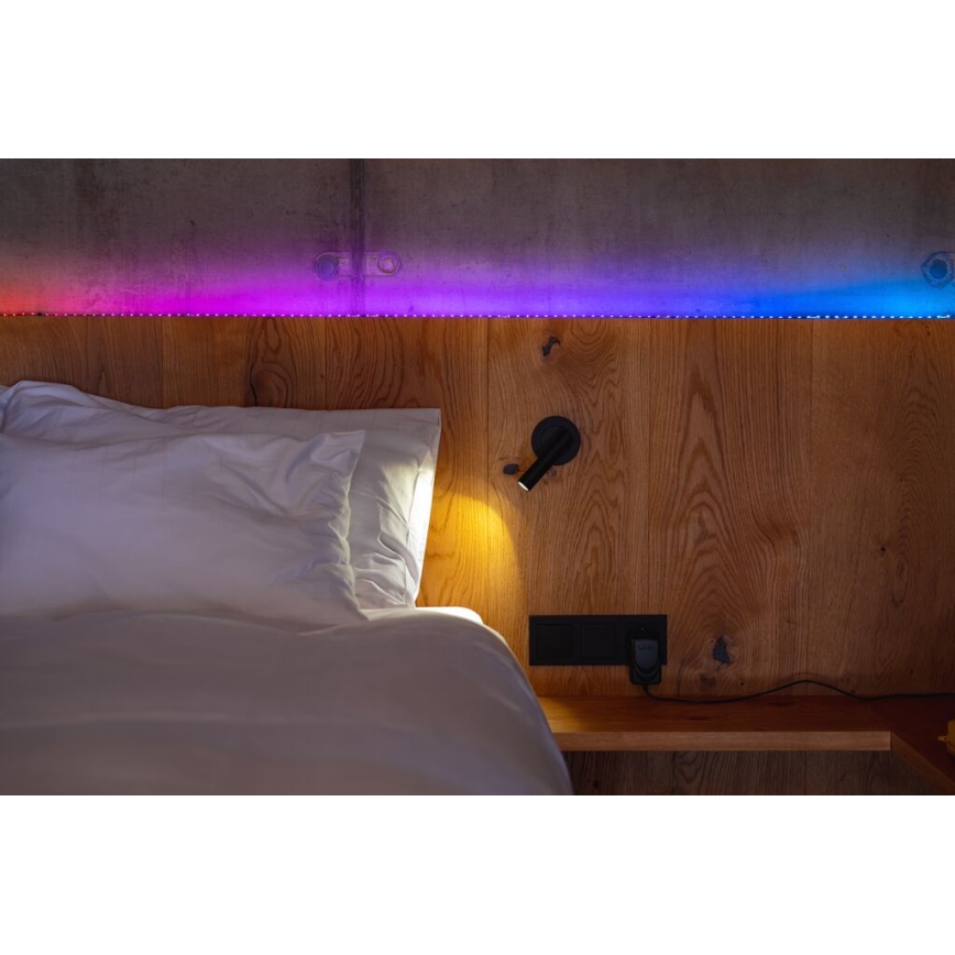 Twinkly TWL100ADP-B -  Extension de ruban LED RGB LINE 100xLED 1,5 m Wi-Fi