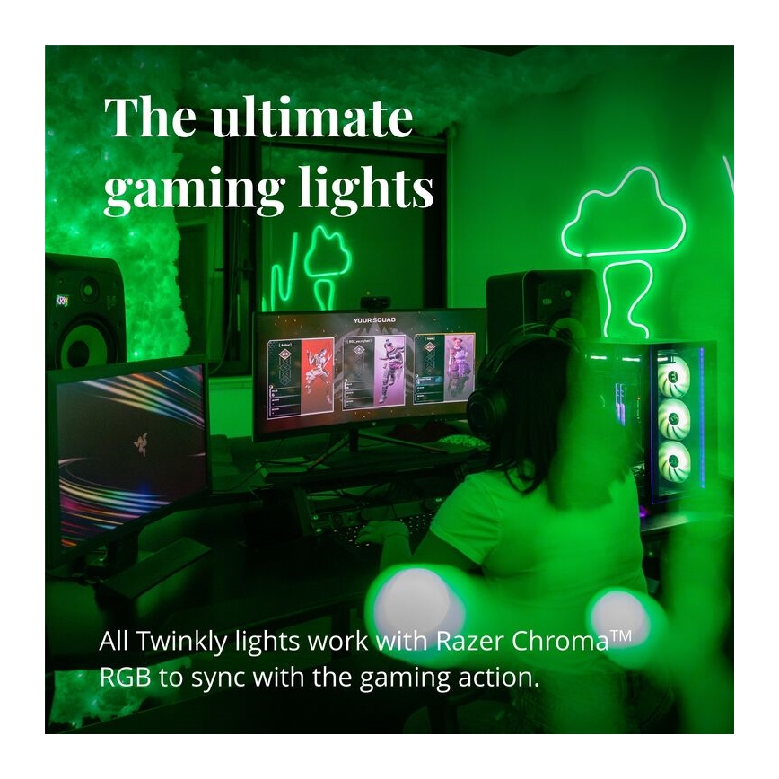 Twinkly - LED RGB Striscia dimmerabile LINE 100xLED 1,5 m Wi-Fi
