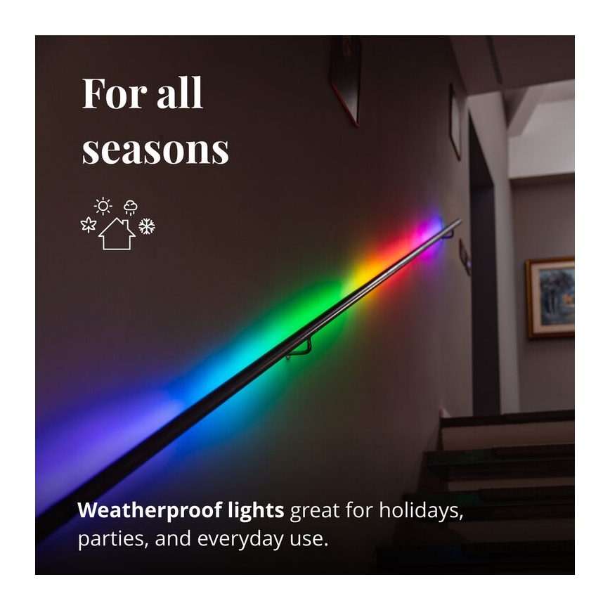 Twinkly - LED RGB Striscia dimmerabile LINE 100xLED 1,5 m Wi-Fi