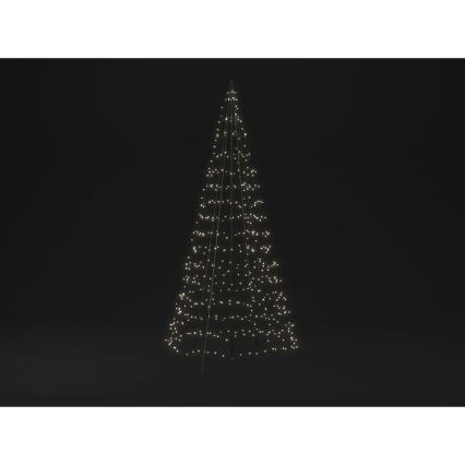 Twinkly - Dimmbarer LED-RGBW-Weihnachtsbaum für den Außenbereich LIGHT TREE 450xLED 3m IP44 Wi-Fi