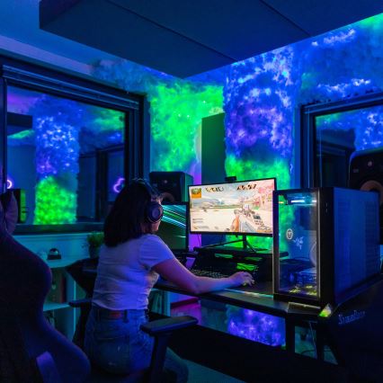 Twinkly TWS250SPP-TEU -Guirlande de noël LED RGBW extérieure STRINGS 250xLED 23,5m IP44 Wi-Fi