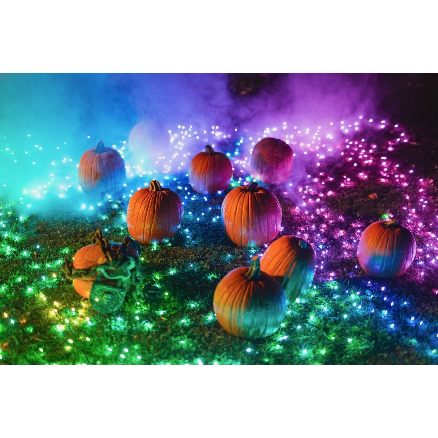 Twinkly - Dimmbare LED-RGBW-Weihnachtskette für den Außenbereich STRINGS 250xLED 23,5m IP44 Wi-Fi