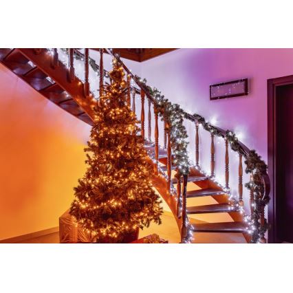 Twinkly - LED Dimmerabile per esterni strisce natalizie STRINGS 400xLED 35,5m IP44 Wi-Fi