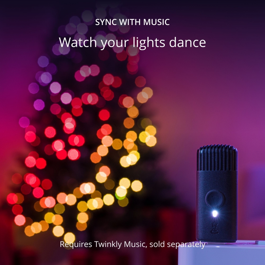 Twinkly - LED RGB Dimmerabile per esterni Catena natalizia STRINGS 750xLED 63,5m IP44 Wi-Fi