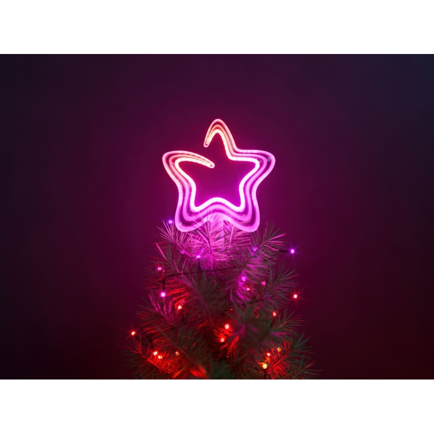 Twinkly - Stella di Natale dimmerabile a LED RGB 76xLED USB Wi-Fi