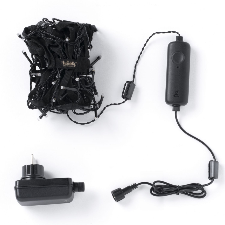 Twinkly TWWT050SPP-BEU - Albero di Natale a LED RGBW per esterni 70xLED IP44 Wi-Fi