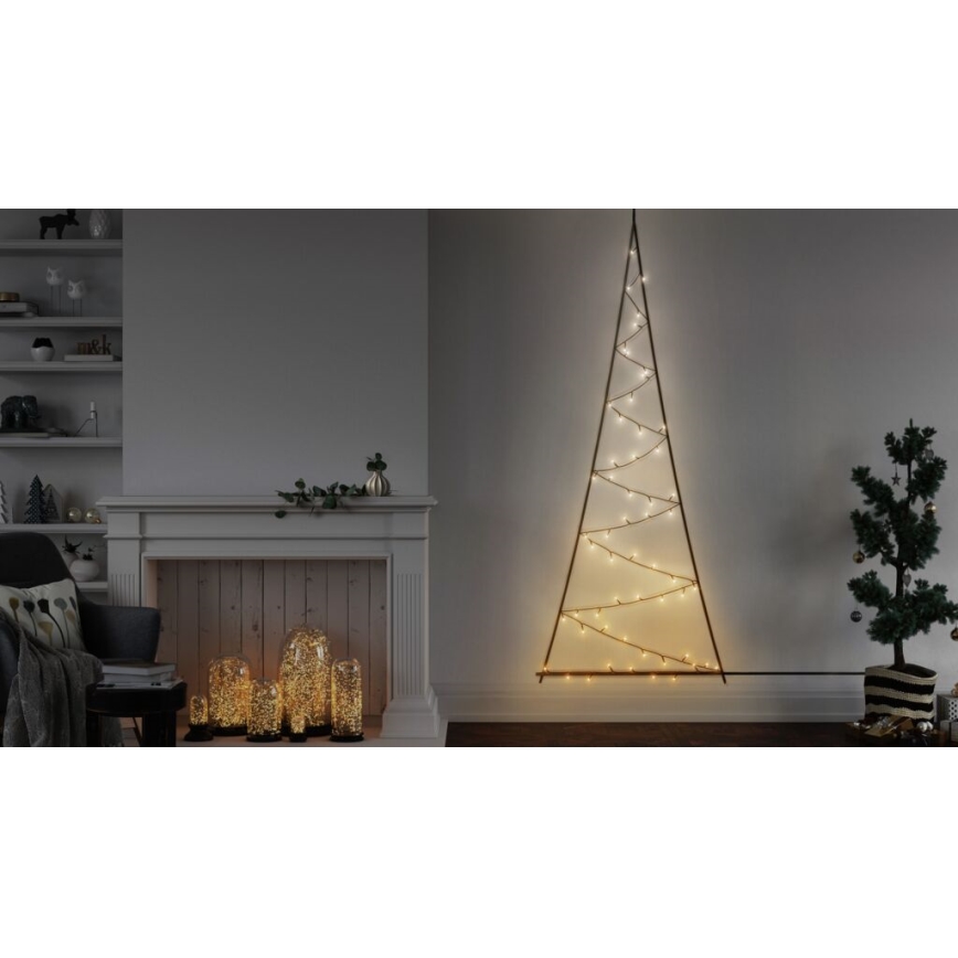 Twinkly - Dimmbarer LED-RGBW-Weihnachtsbaum für den Außenbereich LIGHT TREE 70xLED IP44 Wi-Fi