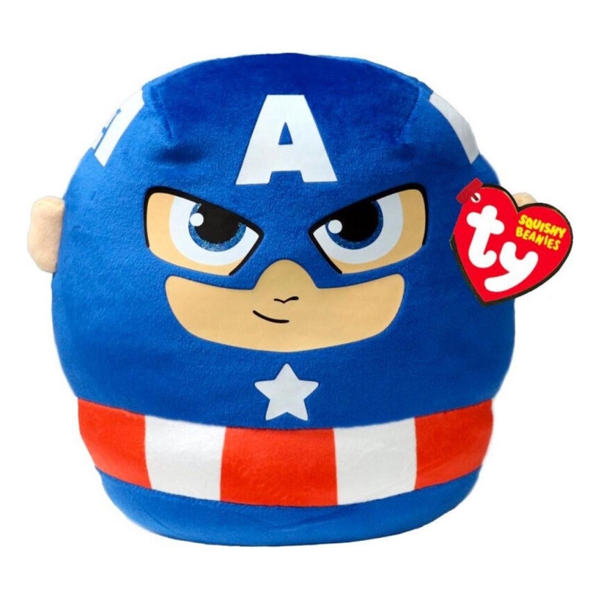 TY - Plüschtier Squishy CAPTAIN AMERICA 22 cm