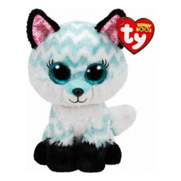 TY - Pupazzo ATLAS volpe aqua chevron 24 cm