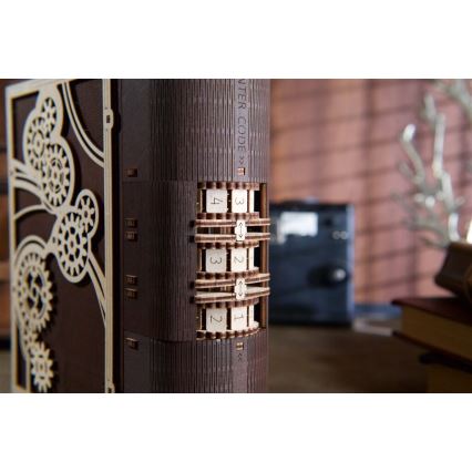 Ugears - 3D mechanisches Holzpuzzle Buch der Geheimnisse