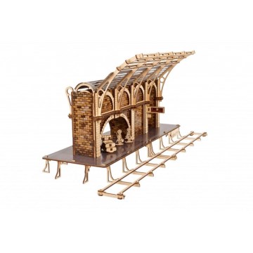 Ugears - 3D mechanisches Holzpuzzle Harry Potter Bahnsteig
