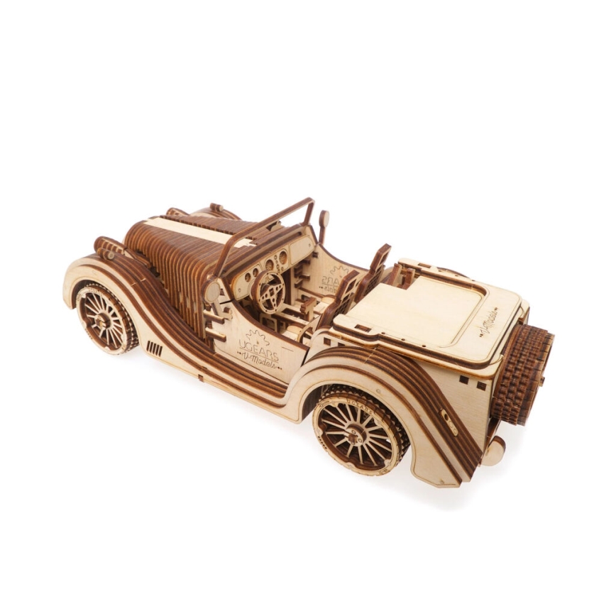 Ugears - 3D puzzle meccanico in legno Macchina roadster