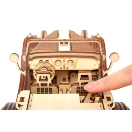Ugears - Mechanisches 3D-Holzpuzzle Auto Roadster